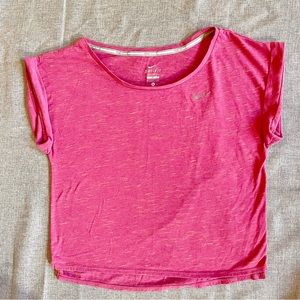 Nike workout crop top
